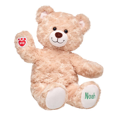 Personalized Embroidered Happy Hugs Teddy Bear